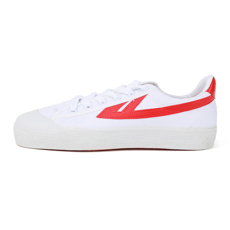 9元!回力经典款低帮篮球鞋红白色wb-1/双